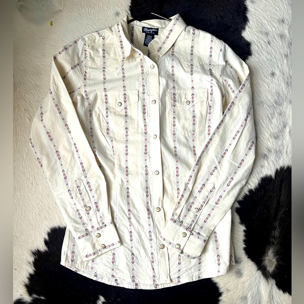 Wrangler Retro Aztec Pinstripe Shirt